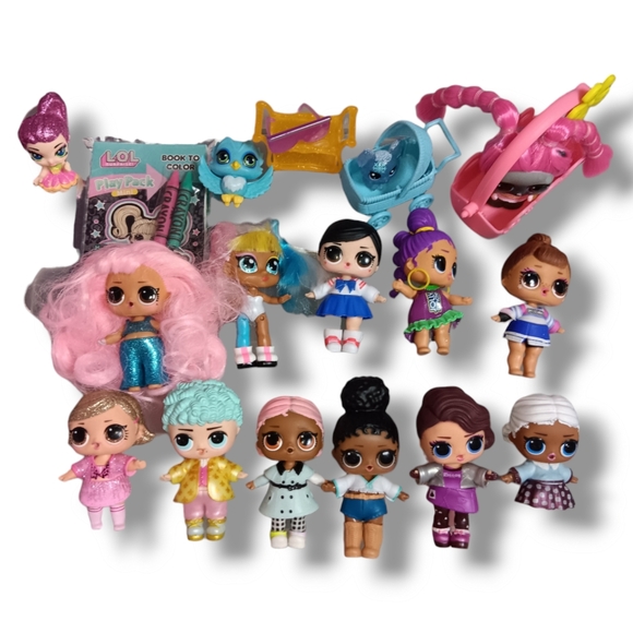 RARE LOL SURPRISE HUGE DOLL LOT - Picture 1 of 4